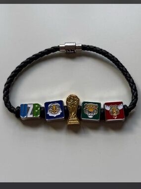 Official Bank of America FIFA World Cup 2026 Fan Band Bracelet - Uzbekistan